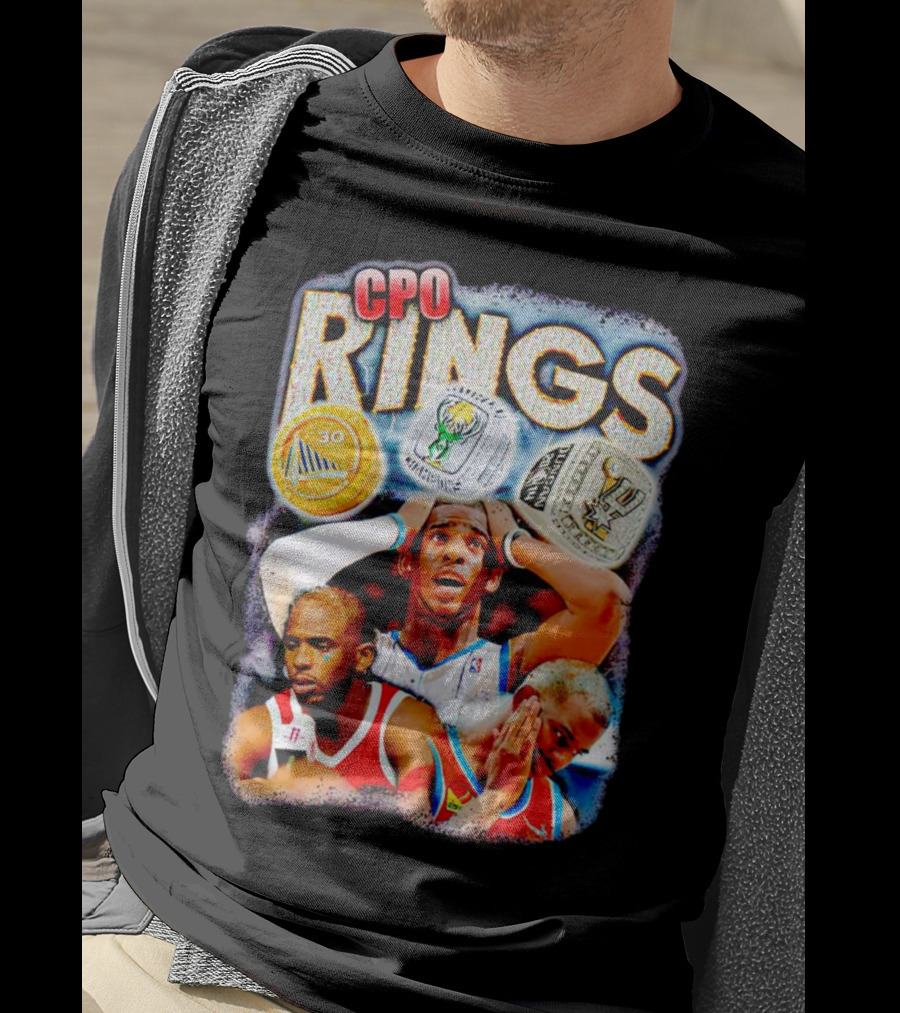 CPO Rings NBA Basketball Champion Dreams And Legacy T-Shirt
