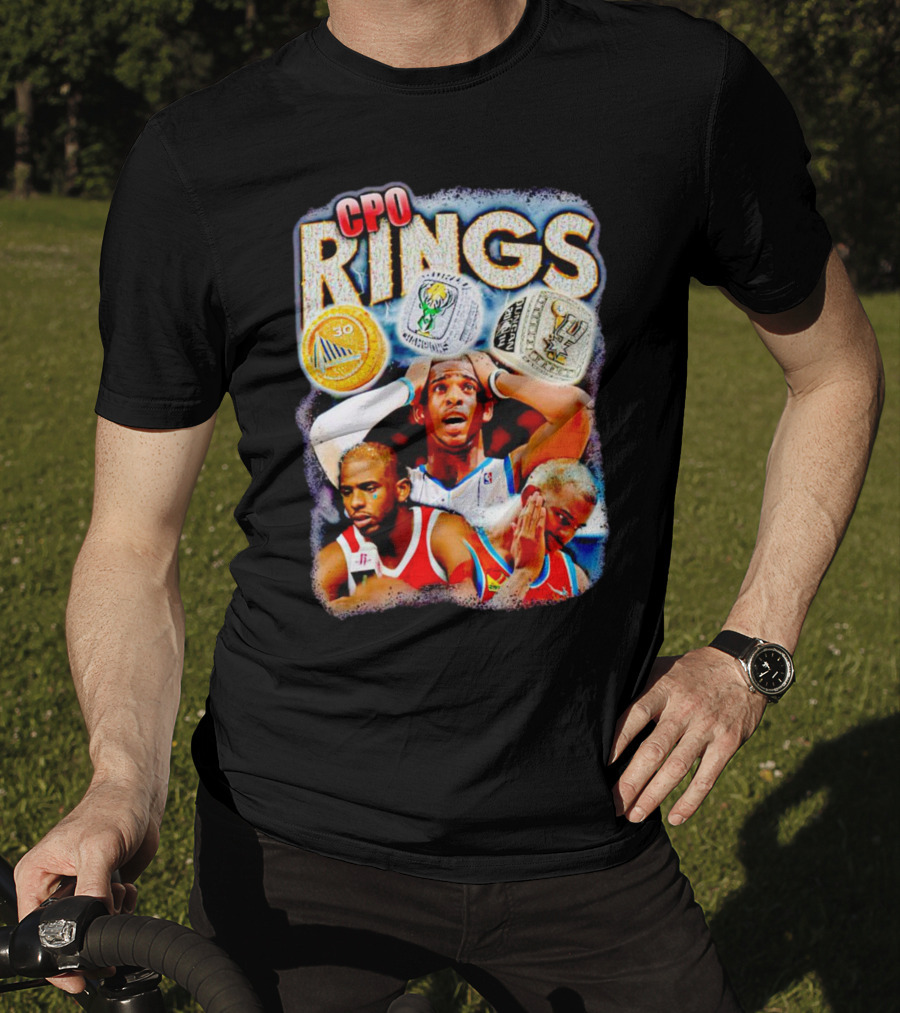 CPO Rings NBA Basketball Champion Dreams And Legacy T-Shirt