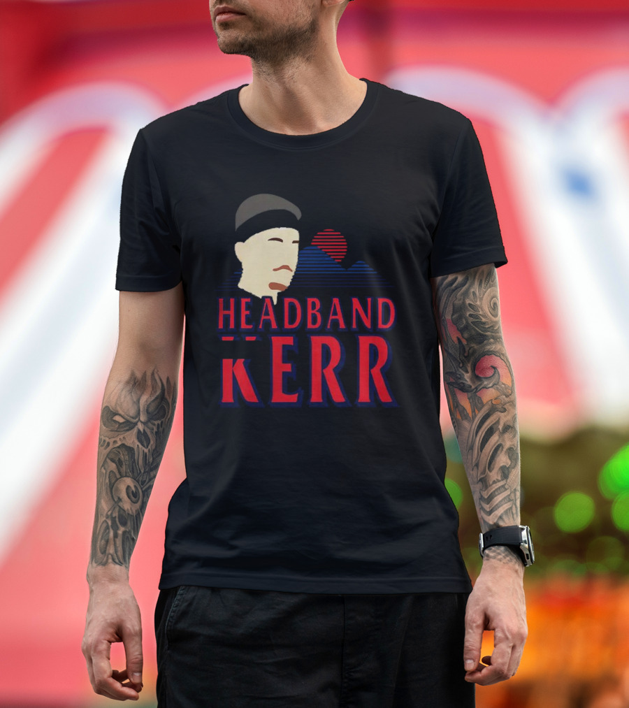Headband Kerr Mountain Sunset T-Shirt