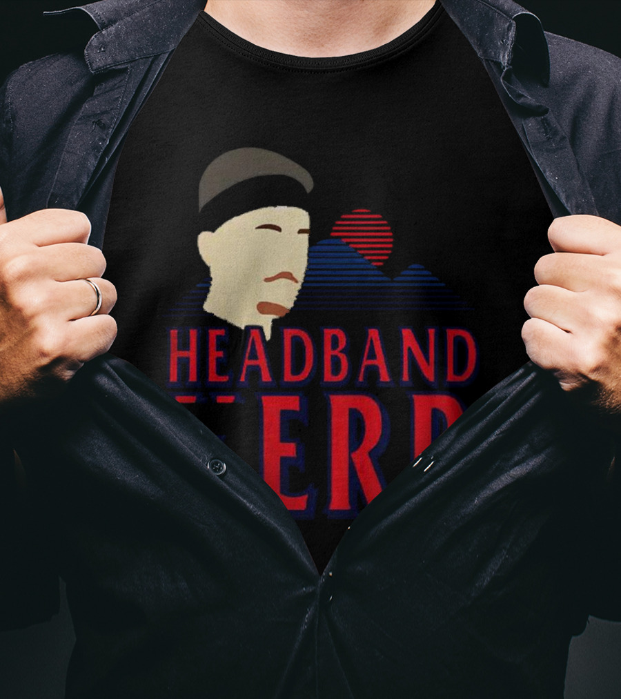 Headband Kerr Mountain Sunset T-Shirt