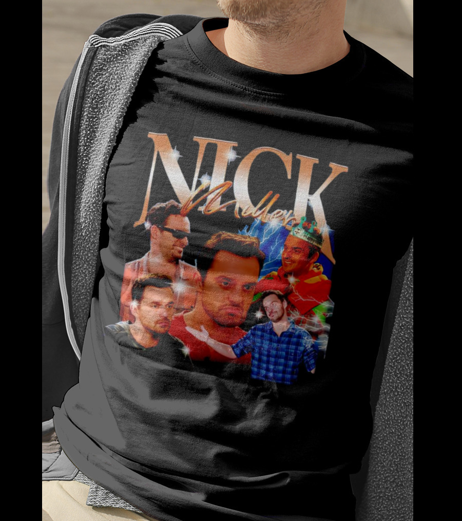 Nick Miller 90s Collage T-Shirt