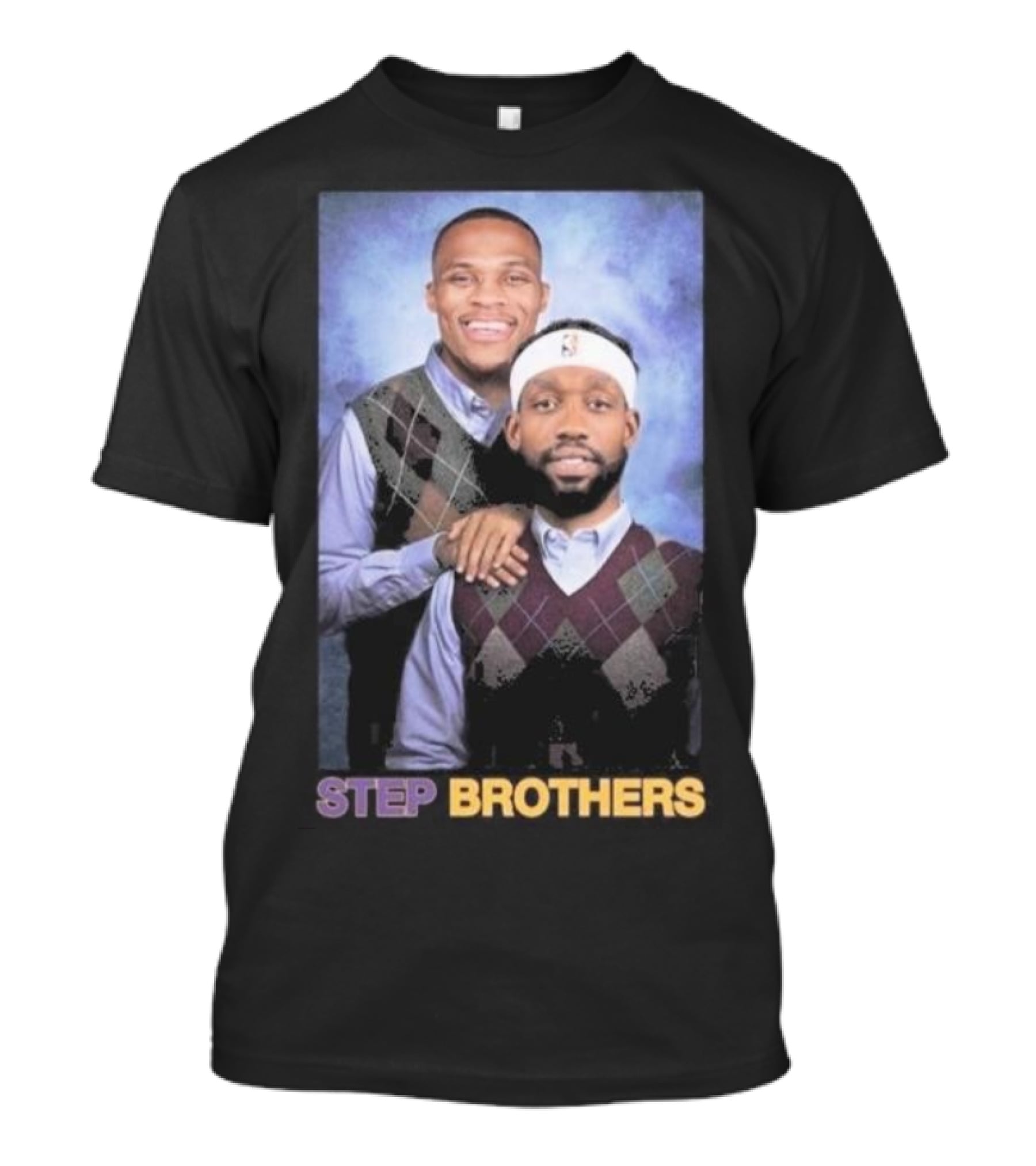 Lakers Westbrook Beverly Step Brothers T-Shirt