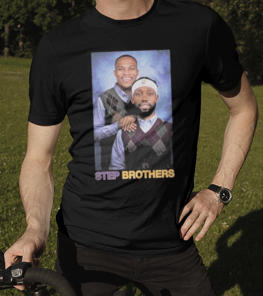 Lakers Westbrook Beverly Step Brothers T-Shirt