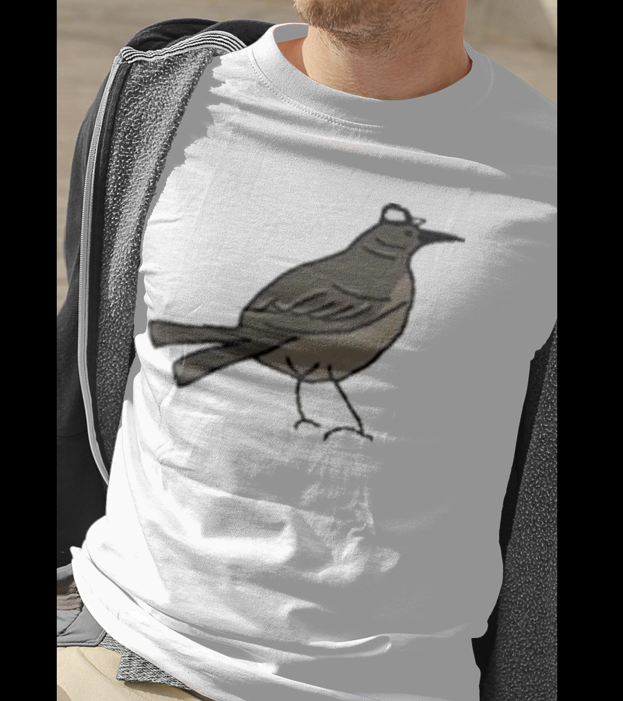 Dallas Stars Mr. Mockingbird Victory Green Bird T-Shirt