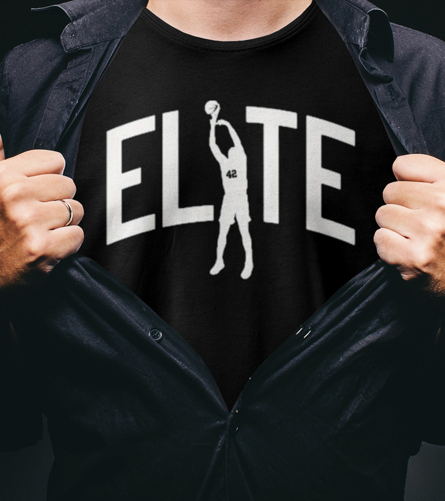 ELITE Shooter Basketball Player Silhouette 42 T-Shirt
