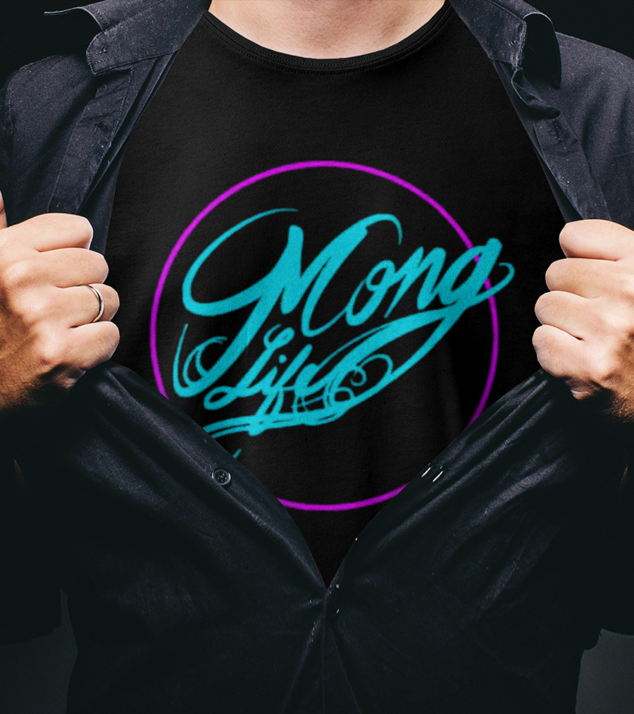 Mong Life Raff Grlllz Circle T-Shirt