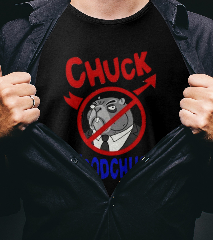 Chuck Woodchuck Bojack Horseman Stop Sign Iconic Fan Reference T-Shirt