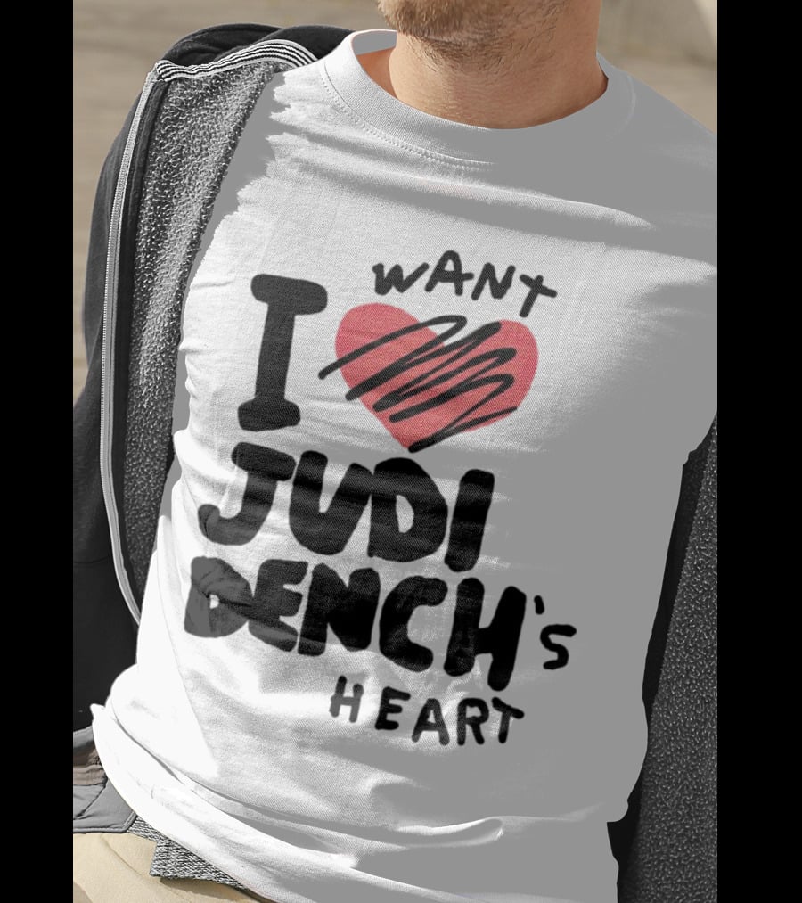 I Love Judi Dench's Heart T-Shirt