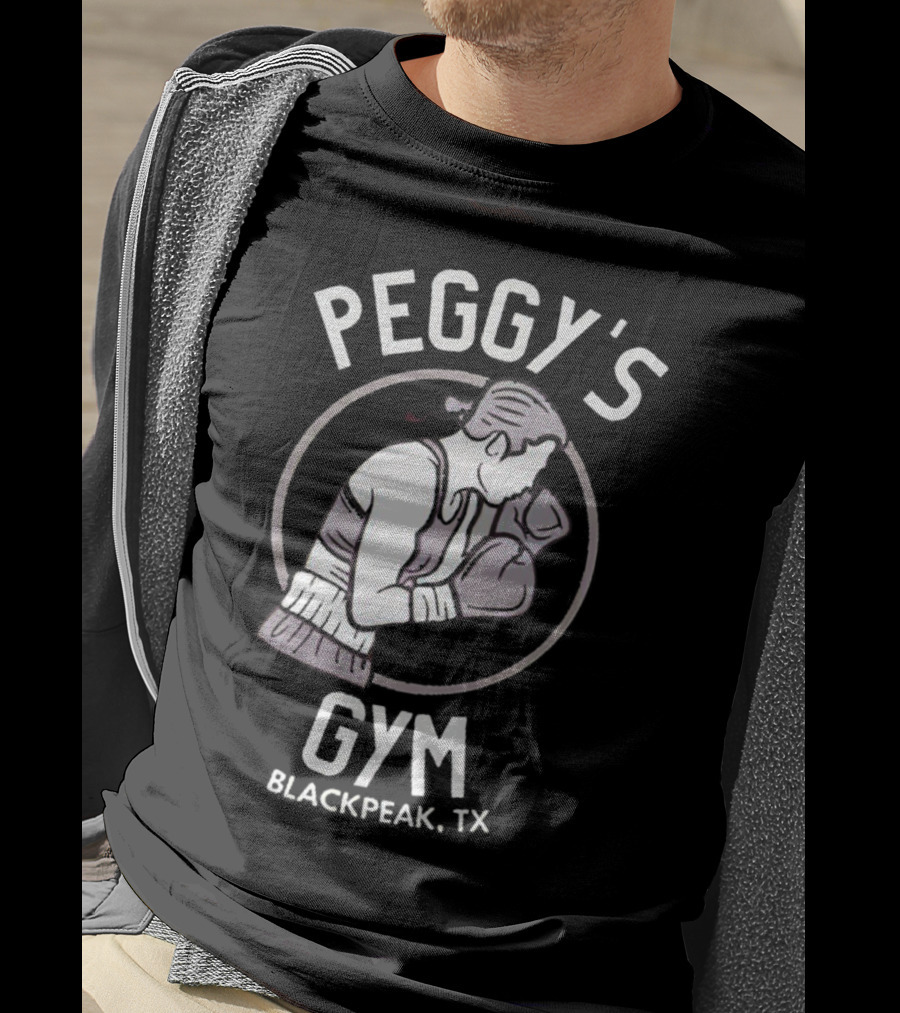 Peggy's Gym Blackpeak TX Boxing Fighter T-Shirt