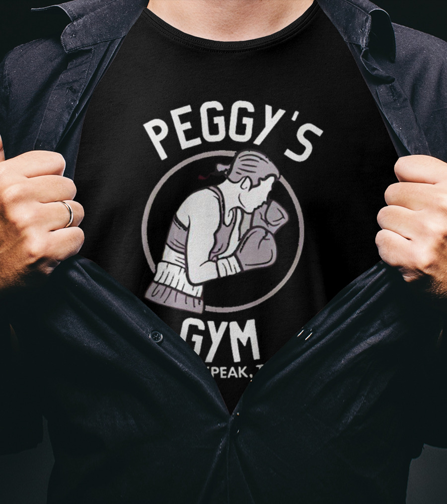 Peggy's Gym Blackpeak TX Boxing Fighter T-Shirt