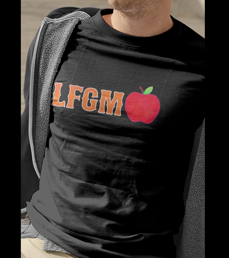 LFGM Apple New York Mets T-Shirt