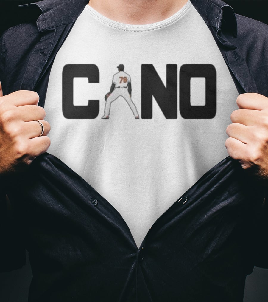 Yennier Cano 78 Baltimore Orioles Stare Down T-Shirt