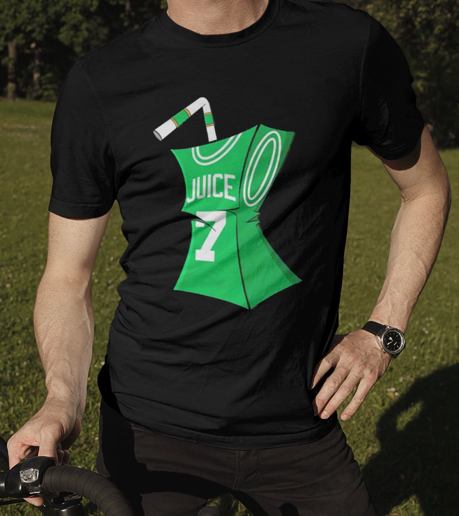 Juice Number 7 Jaylen Brown Boston Celtics Jersey T-Shirt