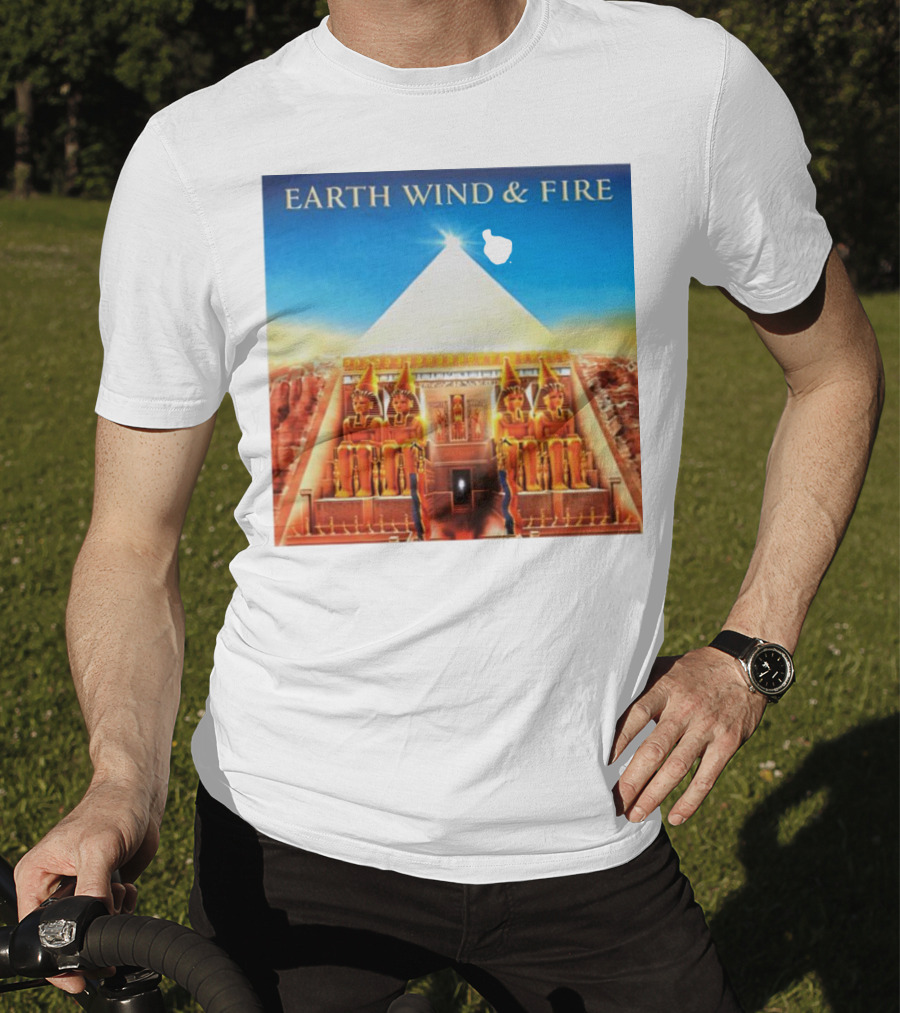 Earth Wind And Fire Pyramid And Sphinx T-Shirt