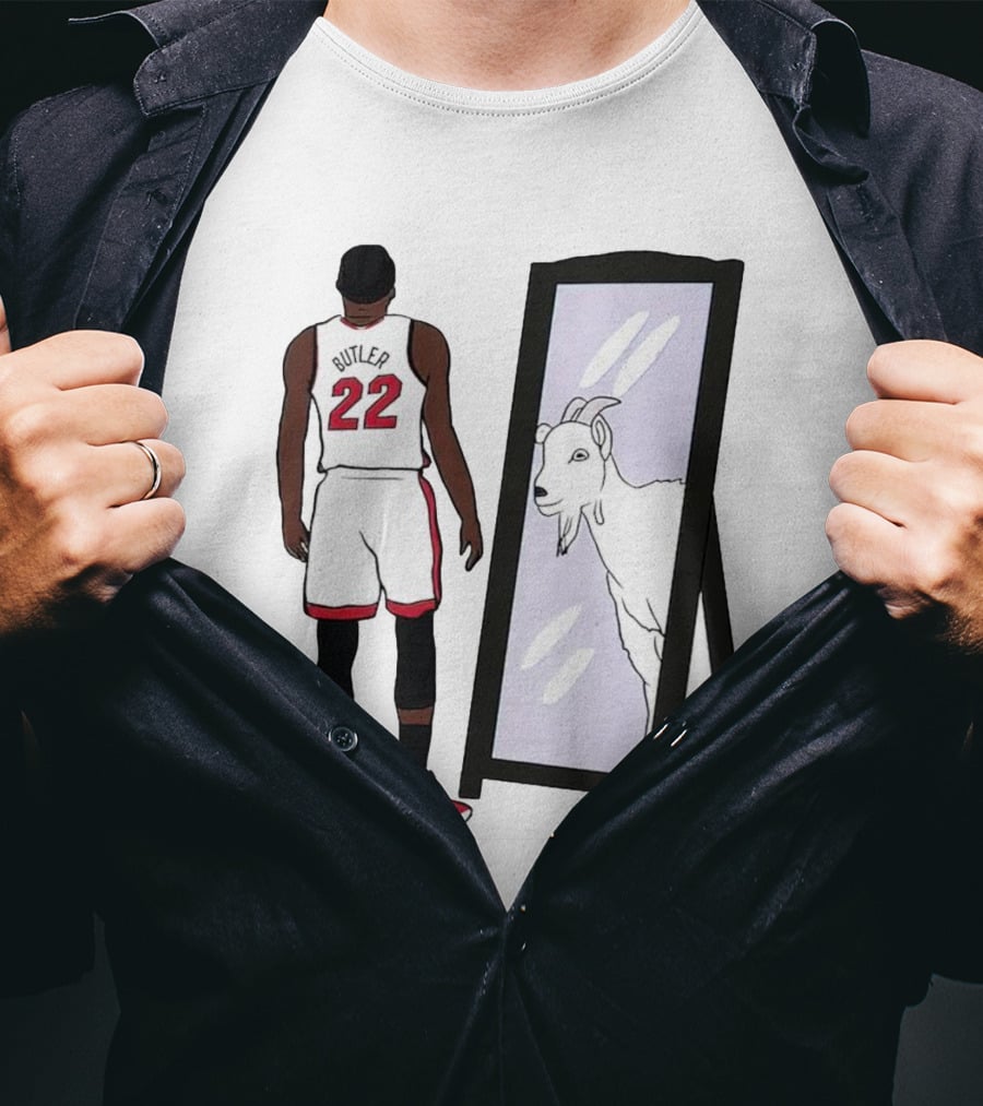 Jimmy Butler 22 Mirror Reflection Goat T-Shirt