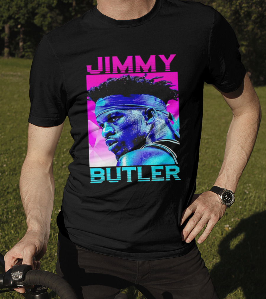 Jimmy Butler Retro Neon T-Shirt