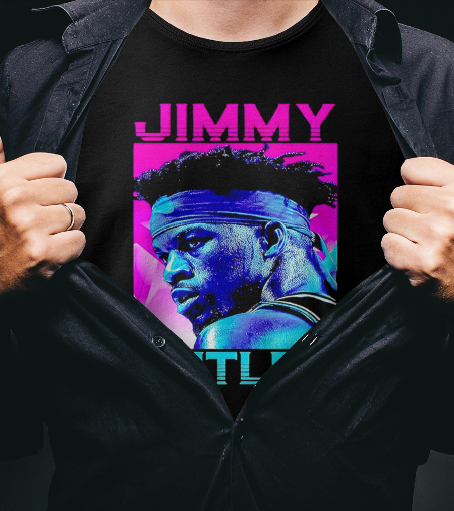 Jimmy Butler Retro Neon T-Shirt