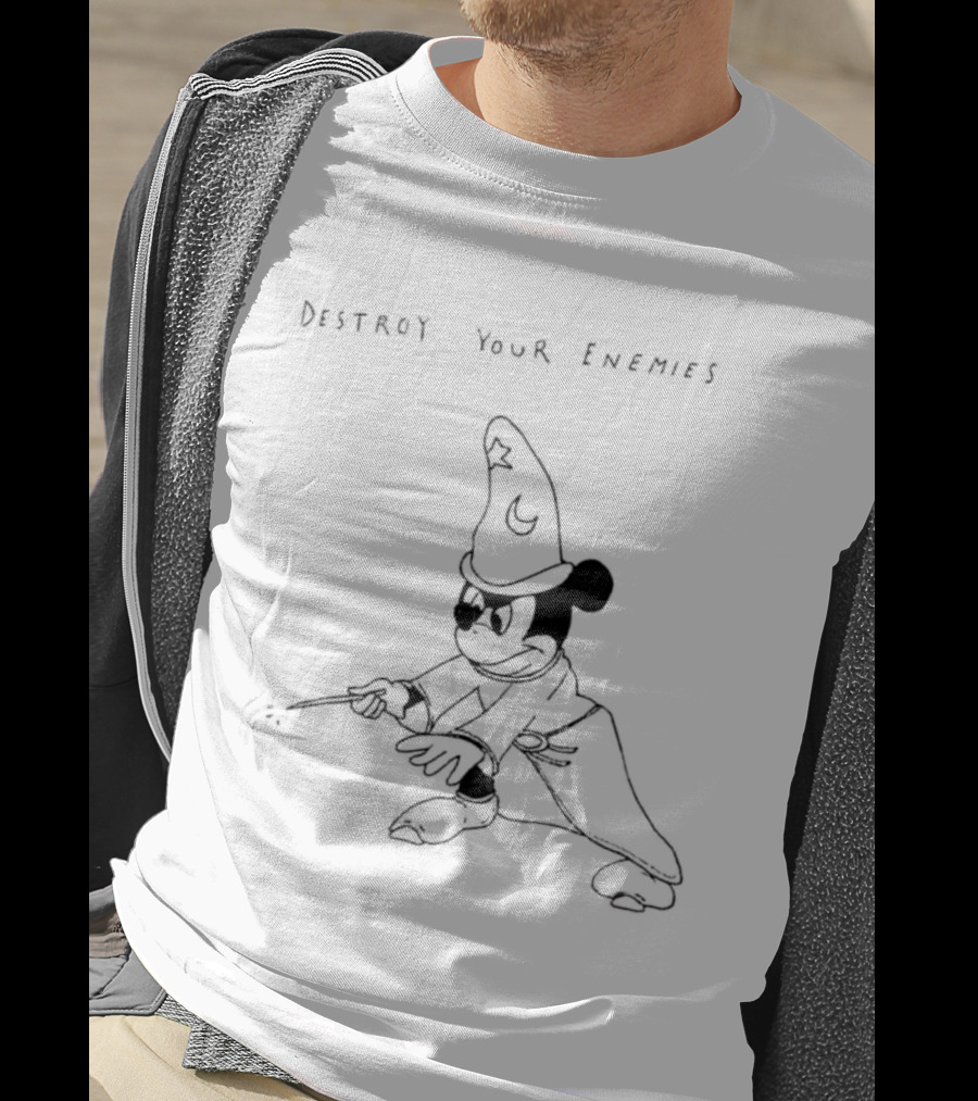 Destroy Your Enemies Sorcerer Magic Mouse T-Shirt