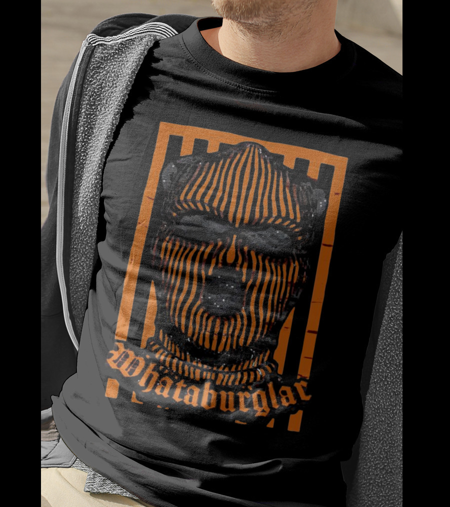 Whataburglar Striped Masked Figure T-Shirt