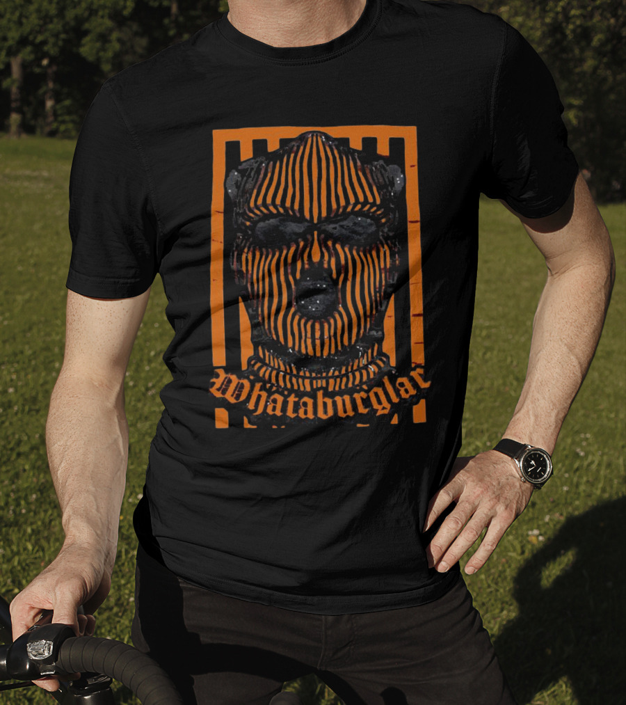 Whataburglar Striped Masked Figure T-Shirt
