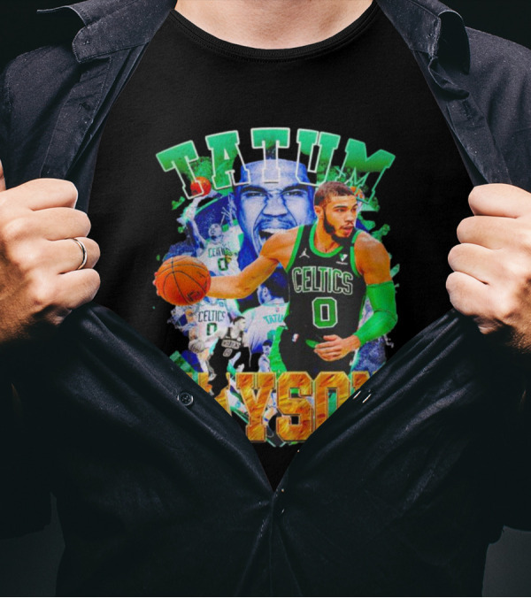 Tatum Celtics Jayson Basketball Star T-Shirt