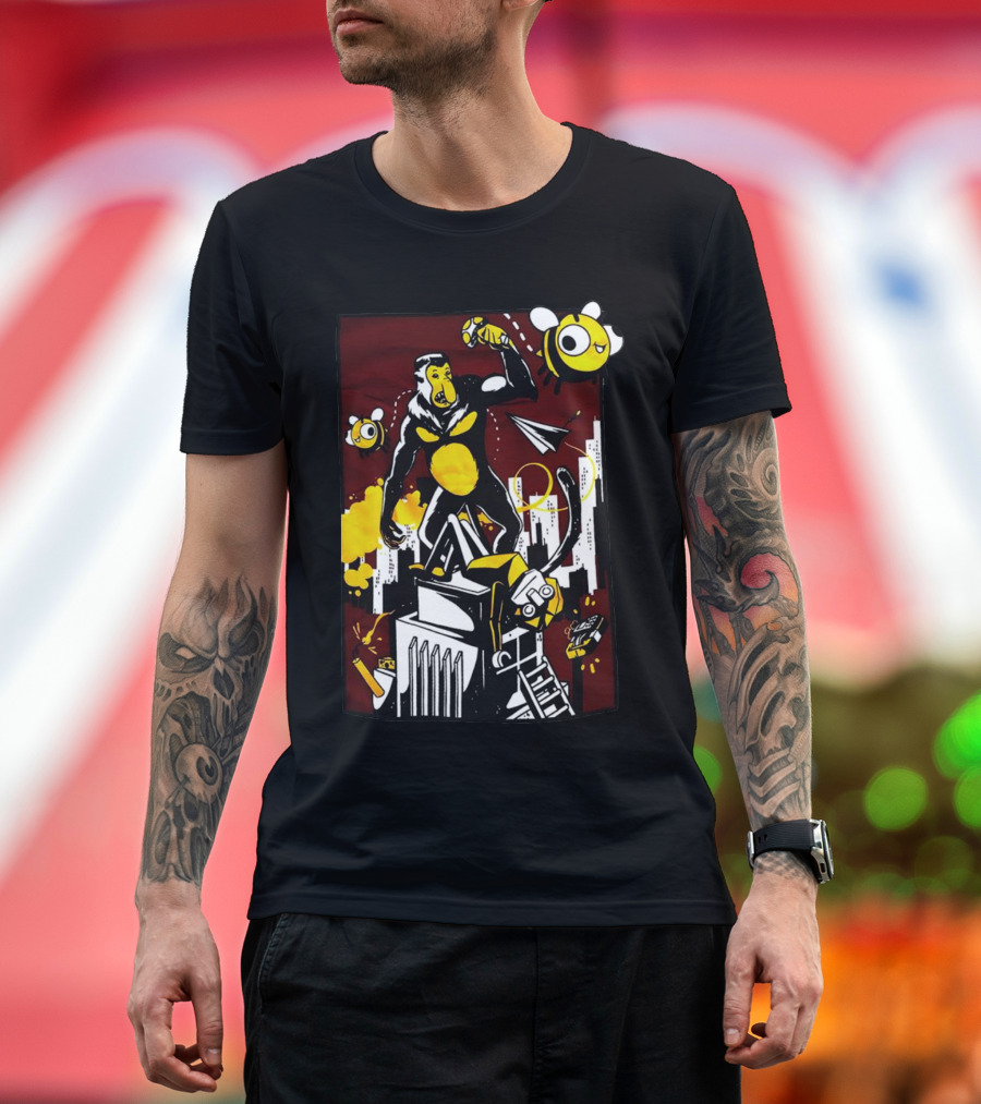 Proboscis Monke Duncan Osie King Kong Bee City Adventure T-Shirt