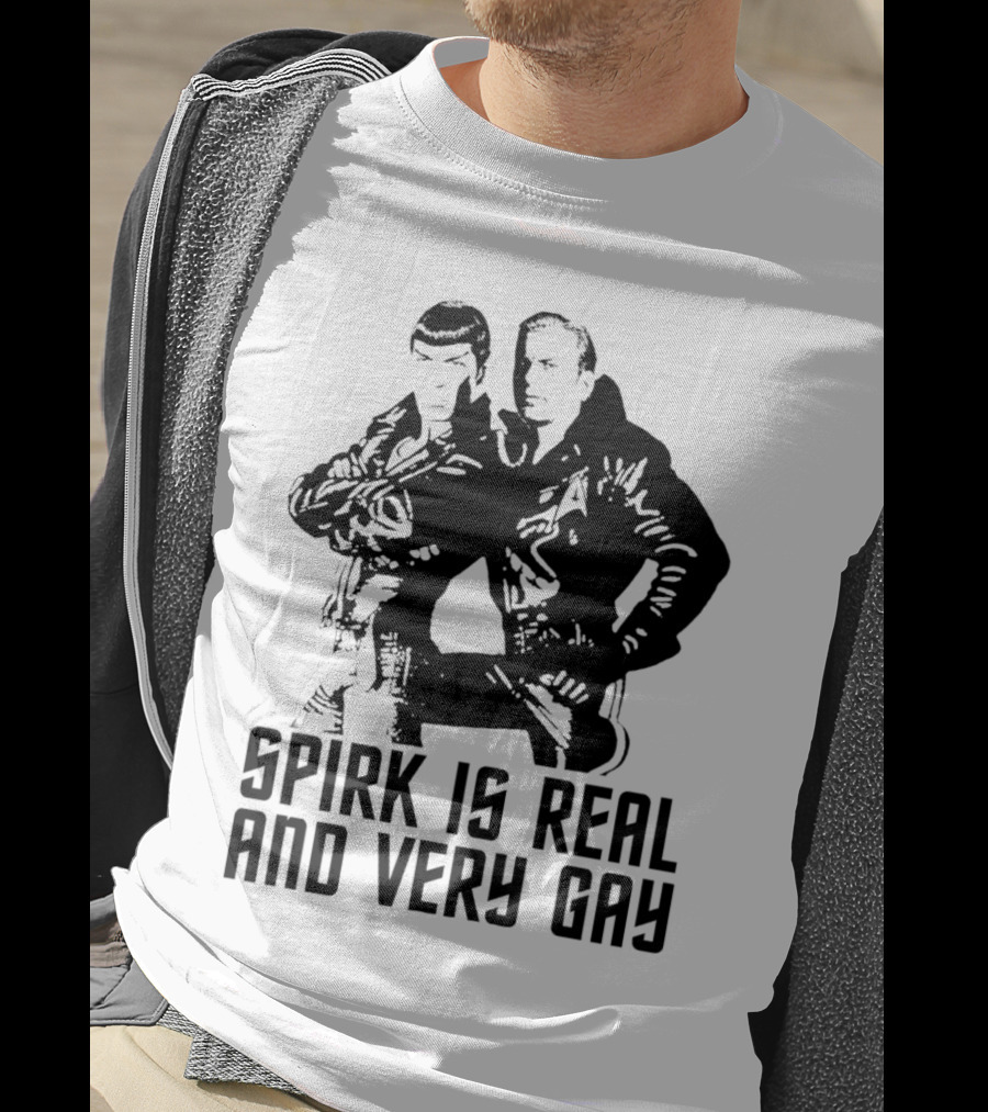 Spirk Is Real And Very Gay Star Trek T-Shirt