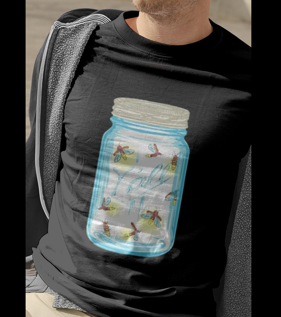 Y’all Kyforky Fireflies In Mason Jar T-Shirt