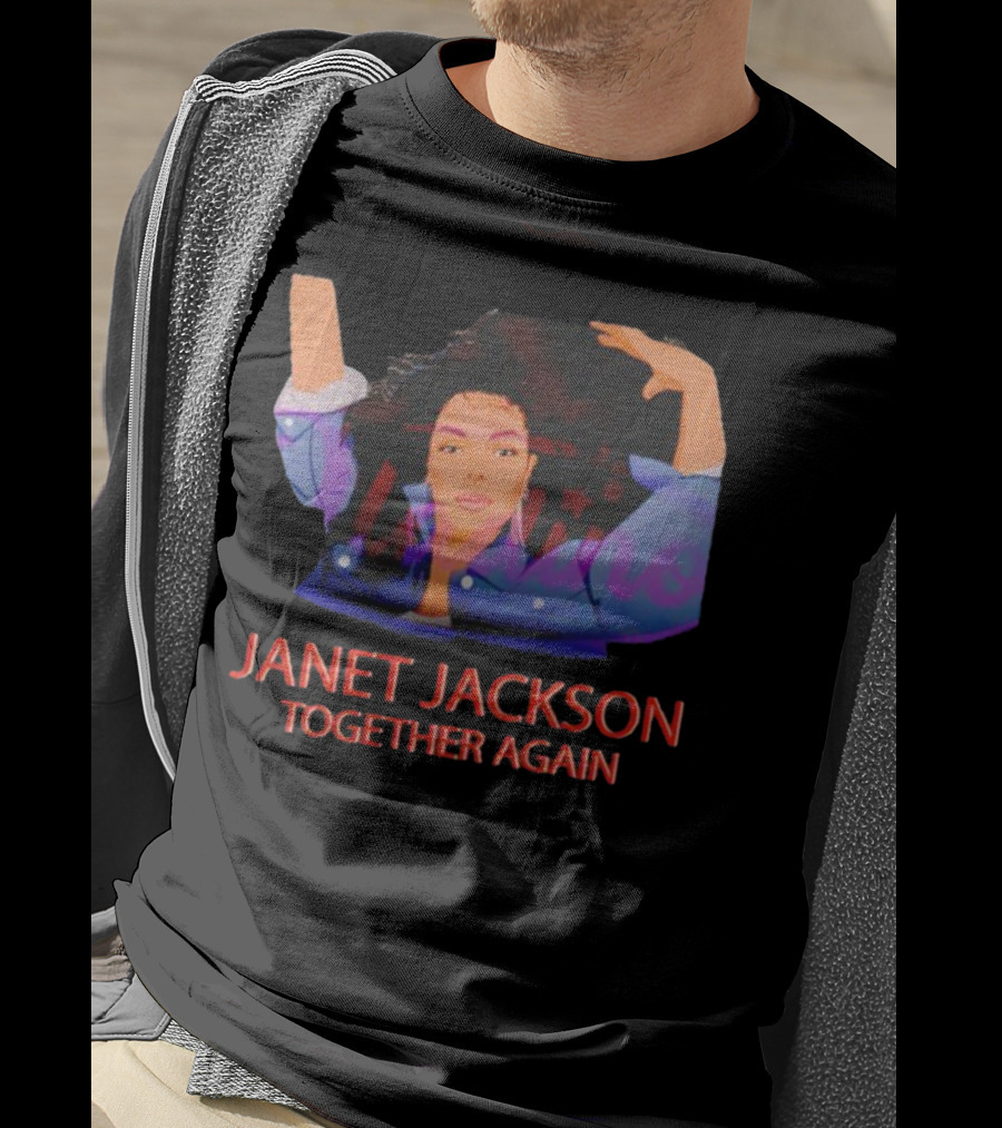 Janet Jackson Together Again Iconic Style Recognition T-Shirt