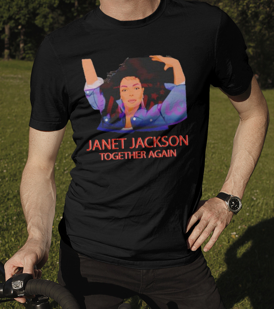 Janet Jackson Together Again Iconic Style Recognition T-Shirt