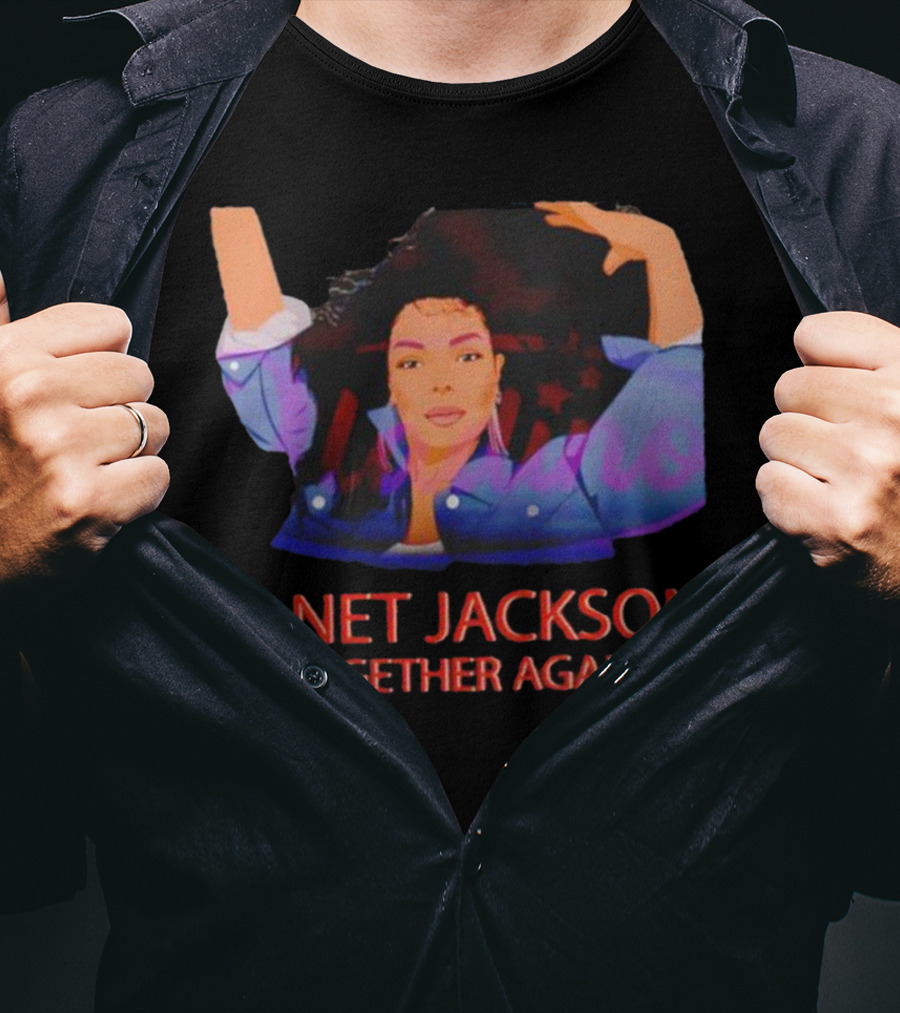 Janet Jackson Together Again Iconic Style Recognition T-Shirt