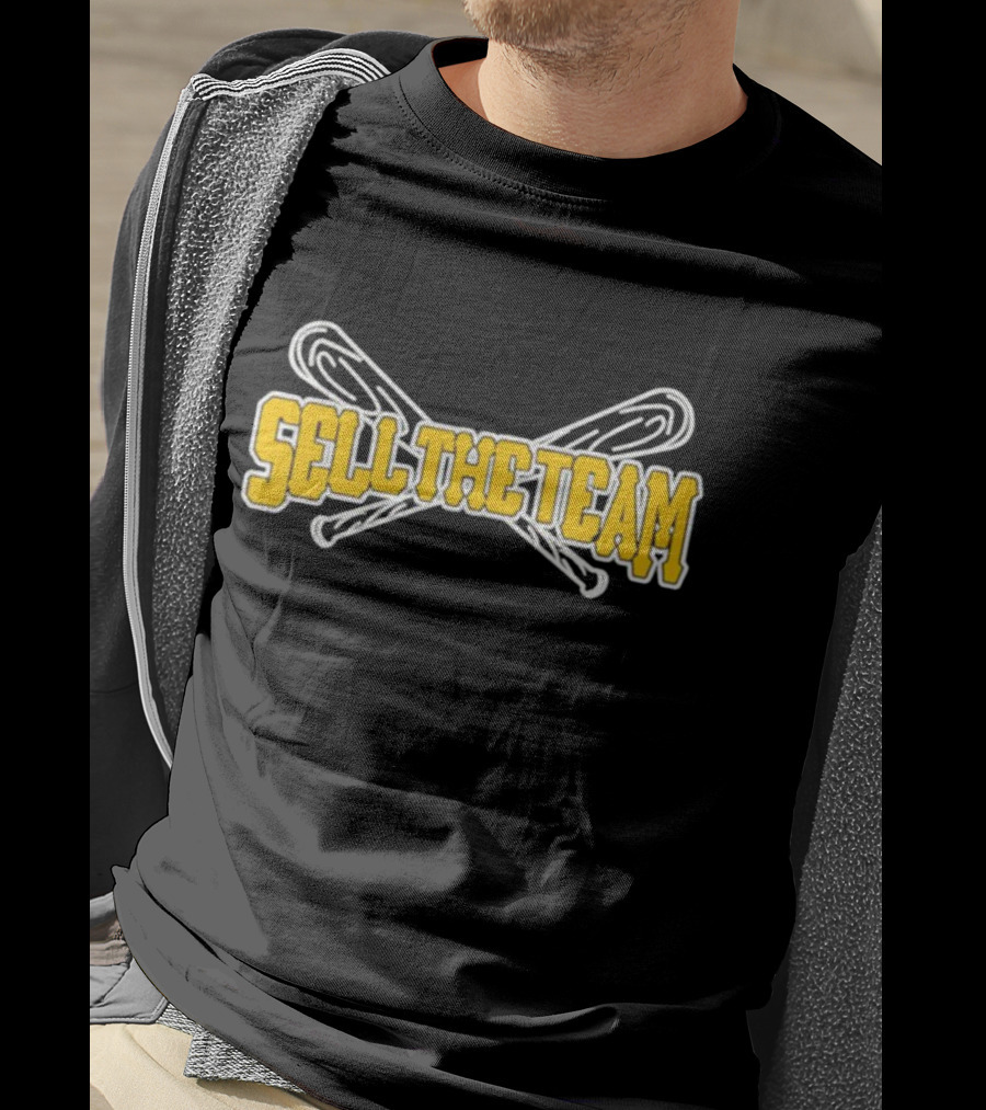 Pittsburgh Pirates Sell The Team Crossed Bats T-Shirt