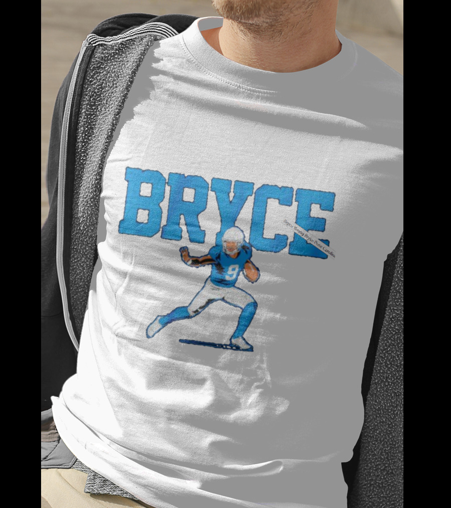 Bryce Young Pose Carolina Panthers Football T-Shirt