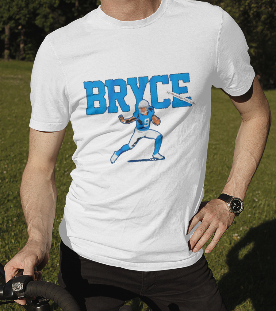 Bryce Young Pose Carolina Panthers Football T-Shirt