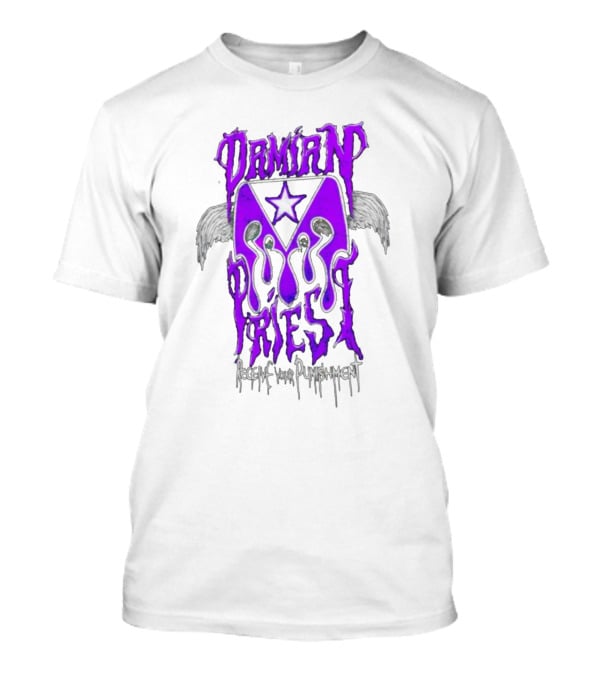Damian Priest Receive Your Punishment Wings Star Iconic T-Shirt