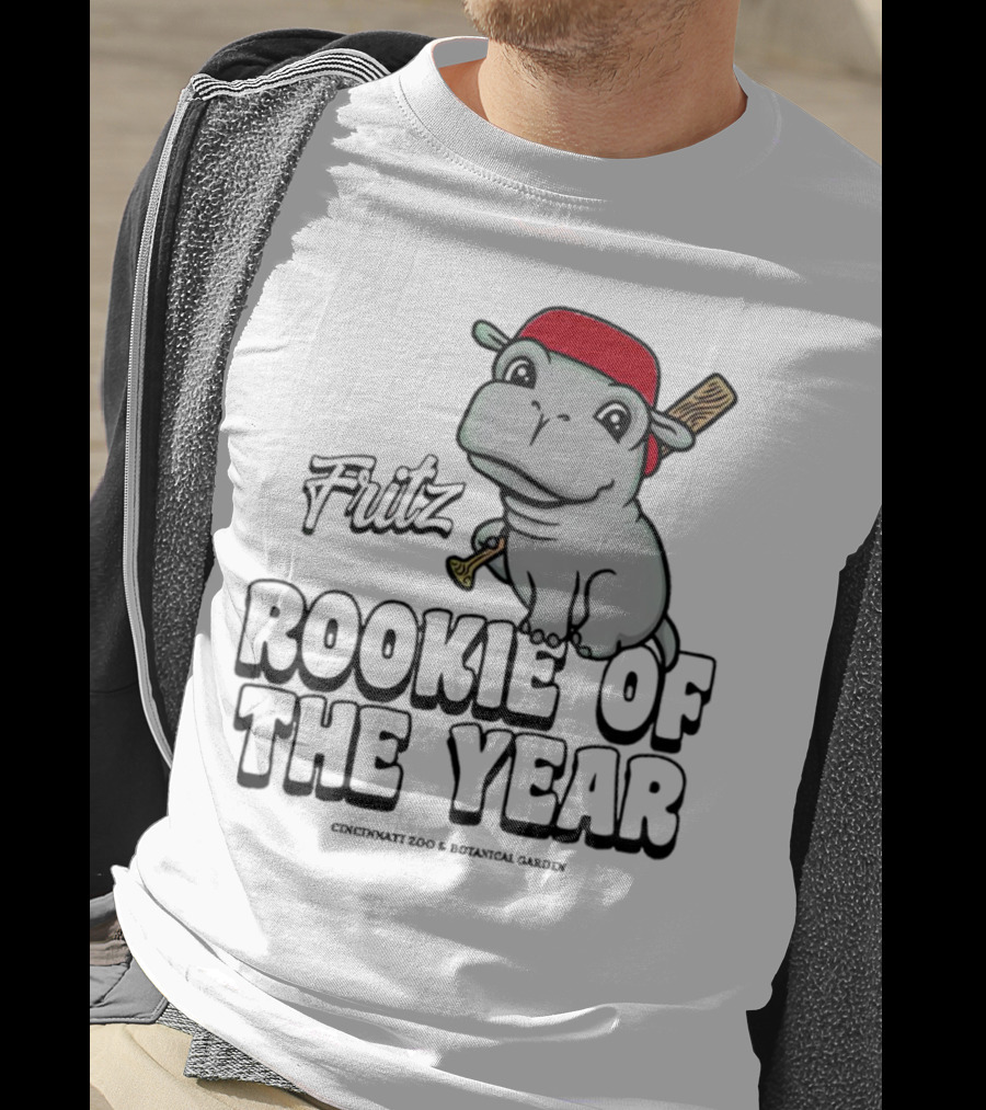 Fritz Rookie Of The Year Cincinnati Zoo Botanical Garden T-Shirt