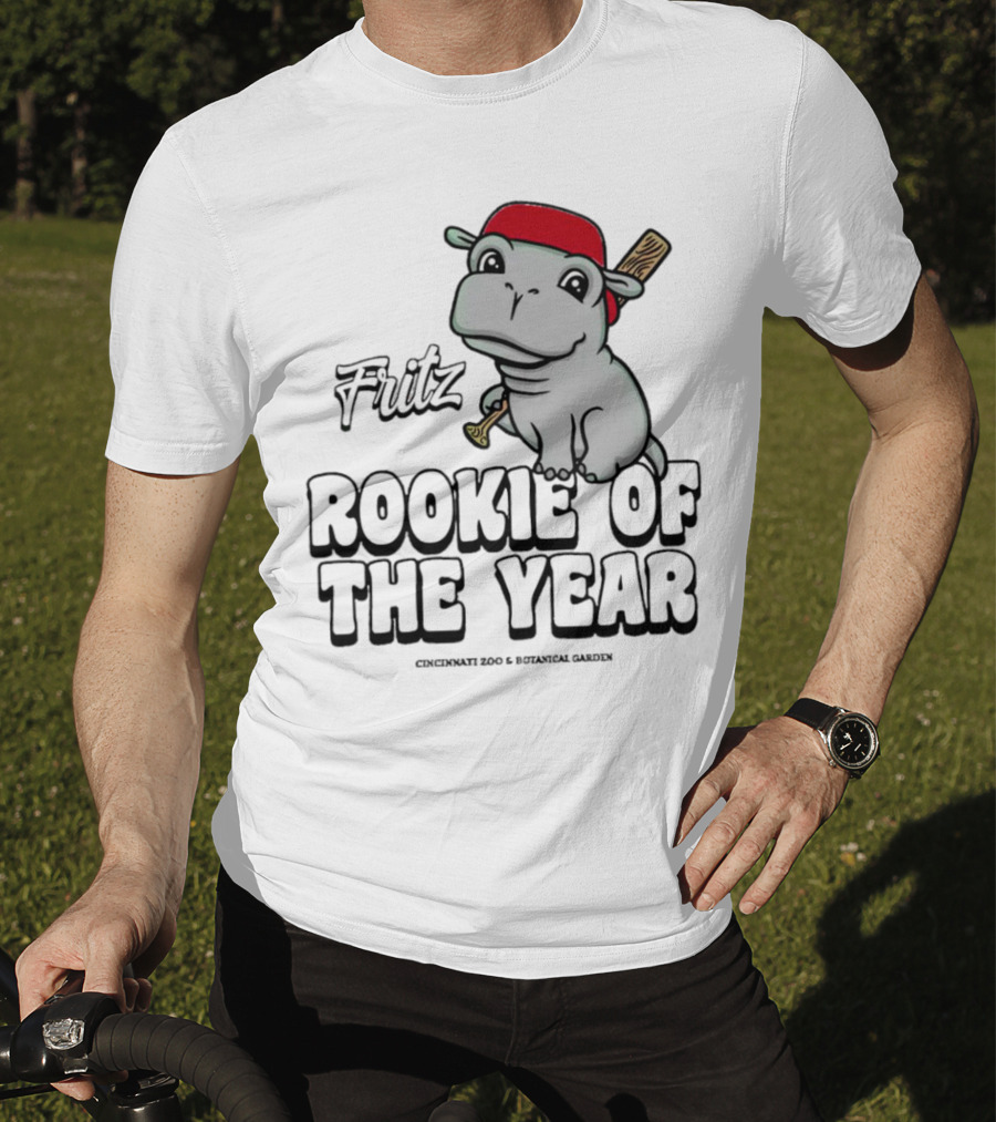 Fritz Rookie Of The Year Cincinnati Zoo Botanical Garden T-Shirt