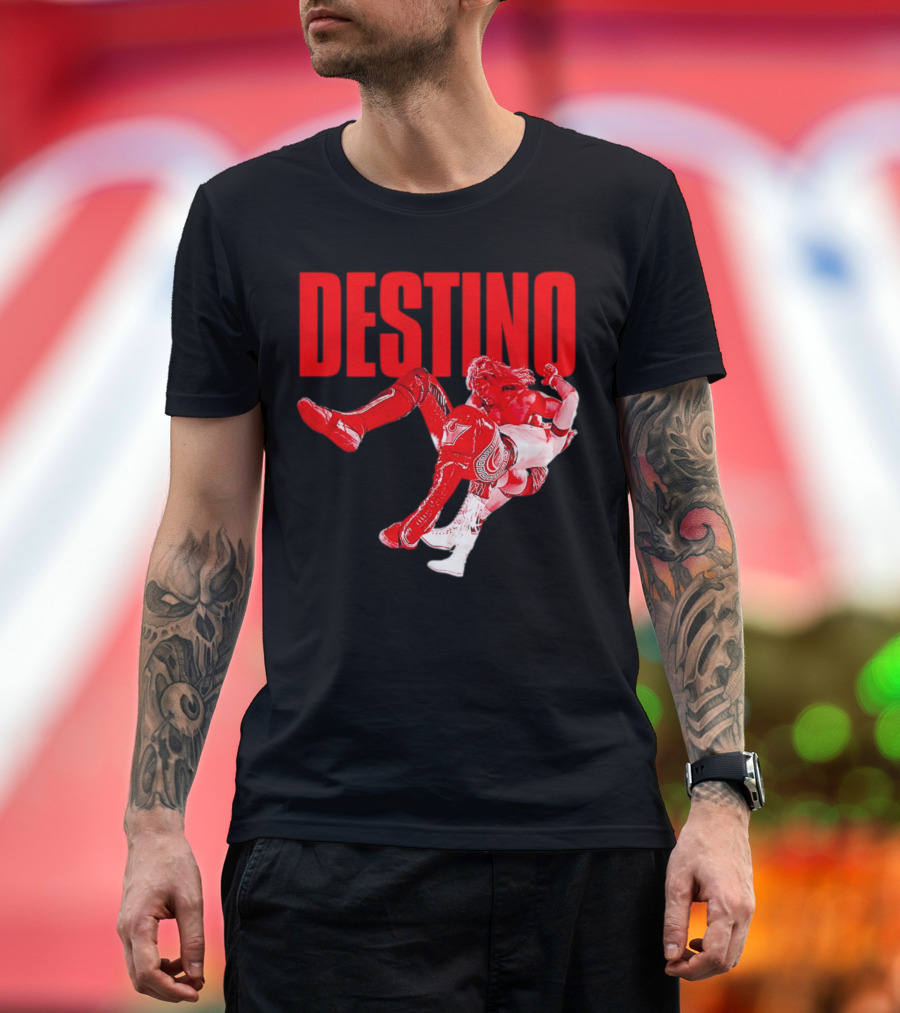 DESTINO Tetsuya Naito Wrestling Finishing Move T-Shirt