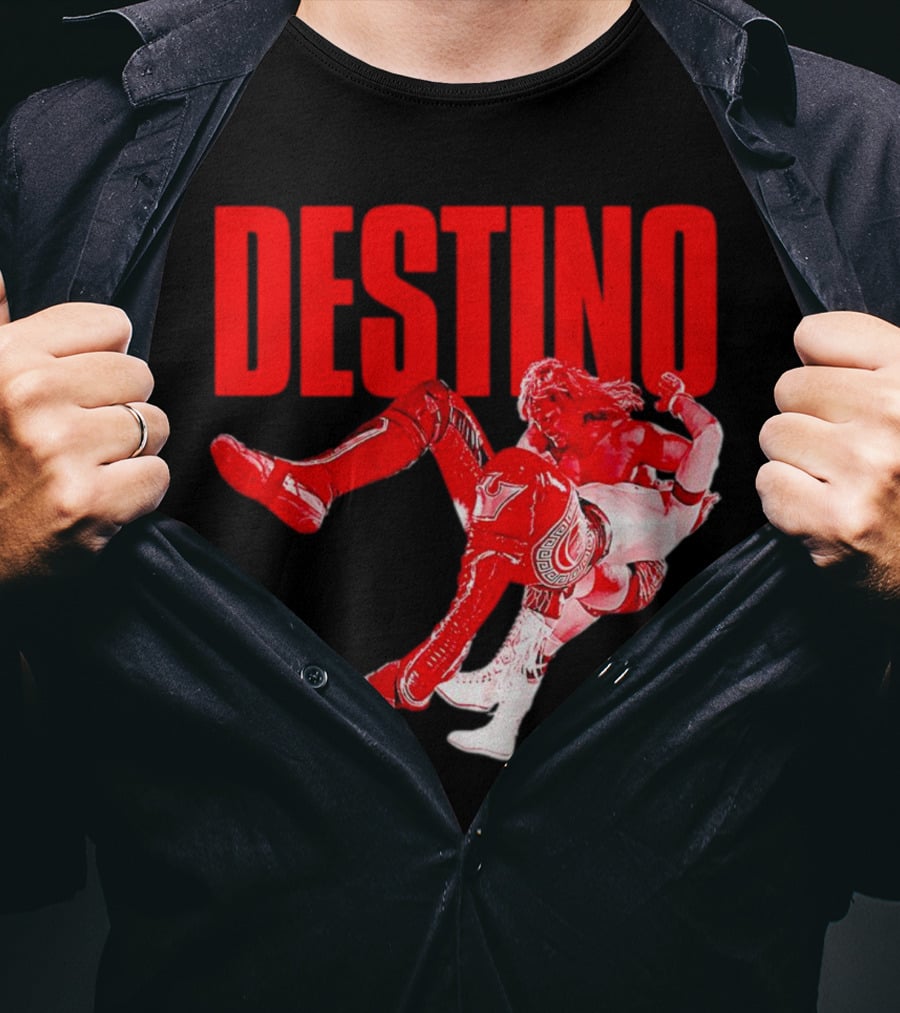 DESTINO Tetsuya Naito Wrestling Finishing Move T-Shirt