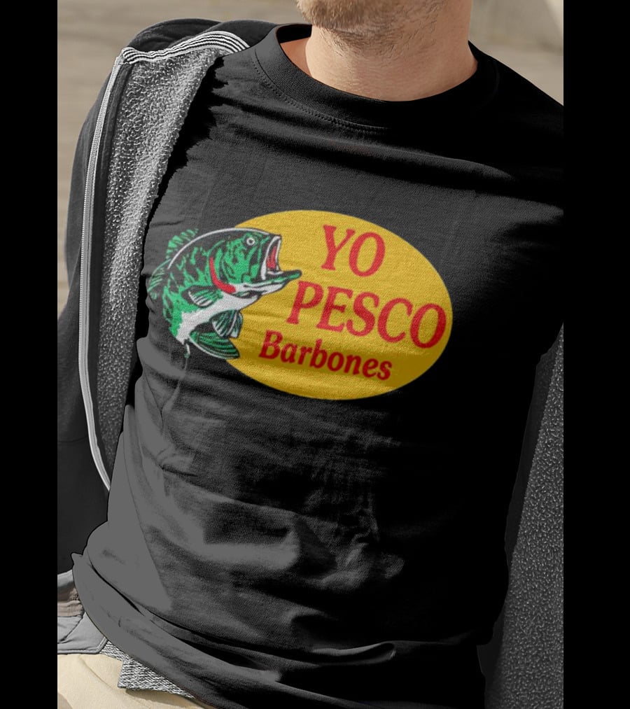 YO PESCO Barbones Big Fish T-Shirt