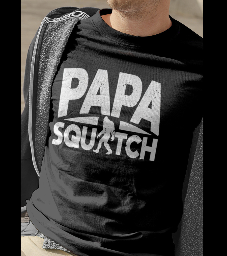 Papa Squatch Bigfoot T-Shirt