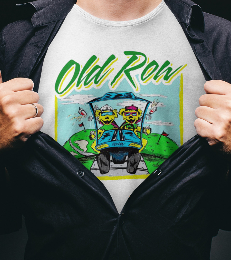 Old Row Golf Cart Adventure T-Shirt