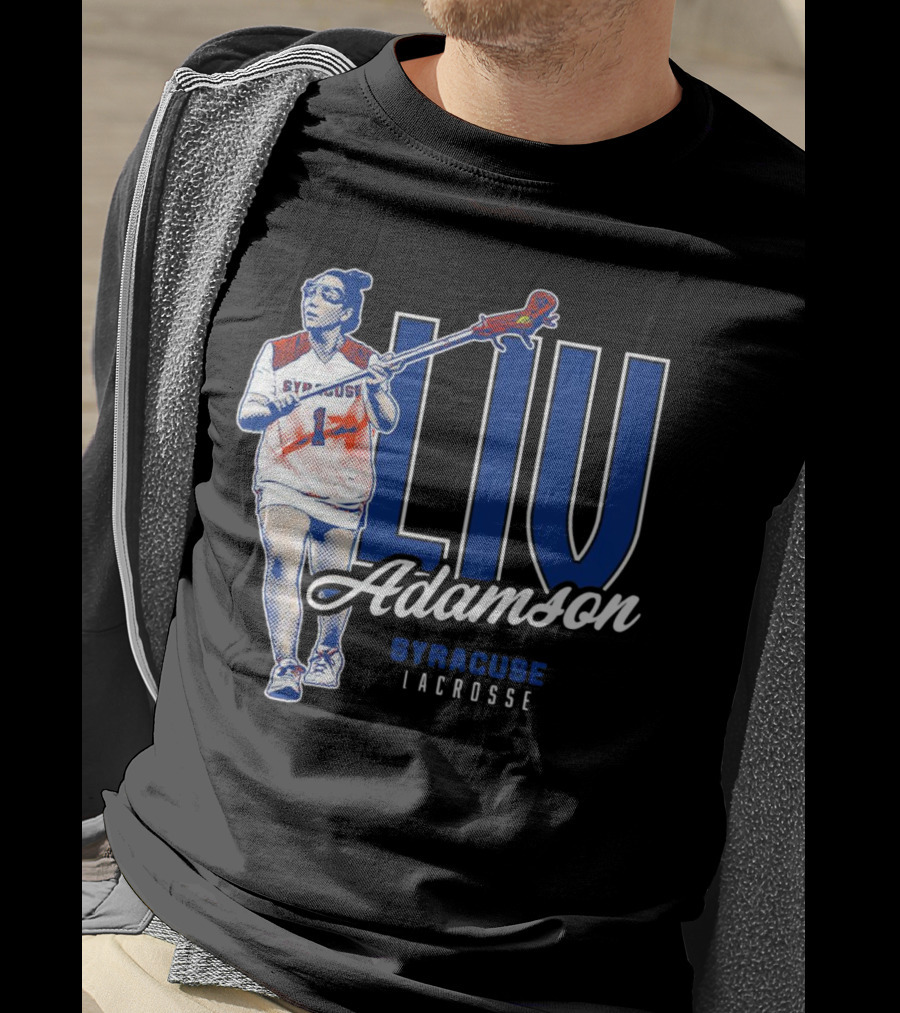 LIV Adamson 1 Syracuse Lacrosse T-Shirt