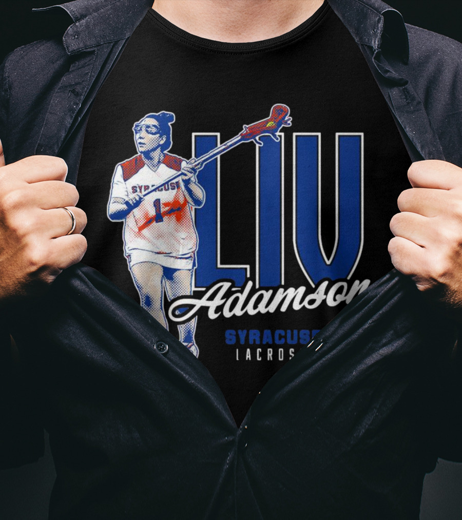 LIV Adamson 1 Syracuse Lacrosse T-Shirt