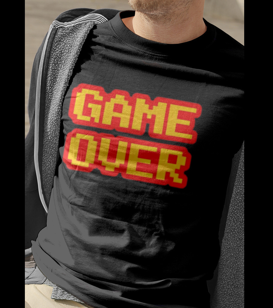 Keith Gill Game Over Retro Pixelated T-Shirt