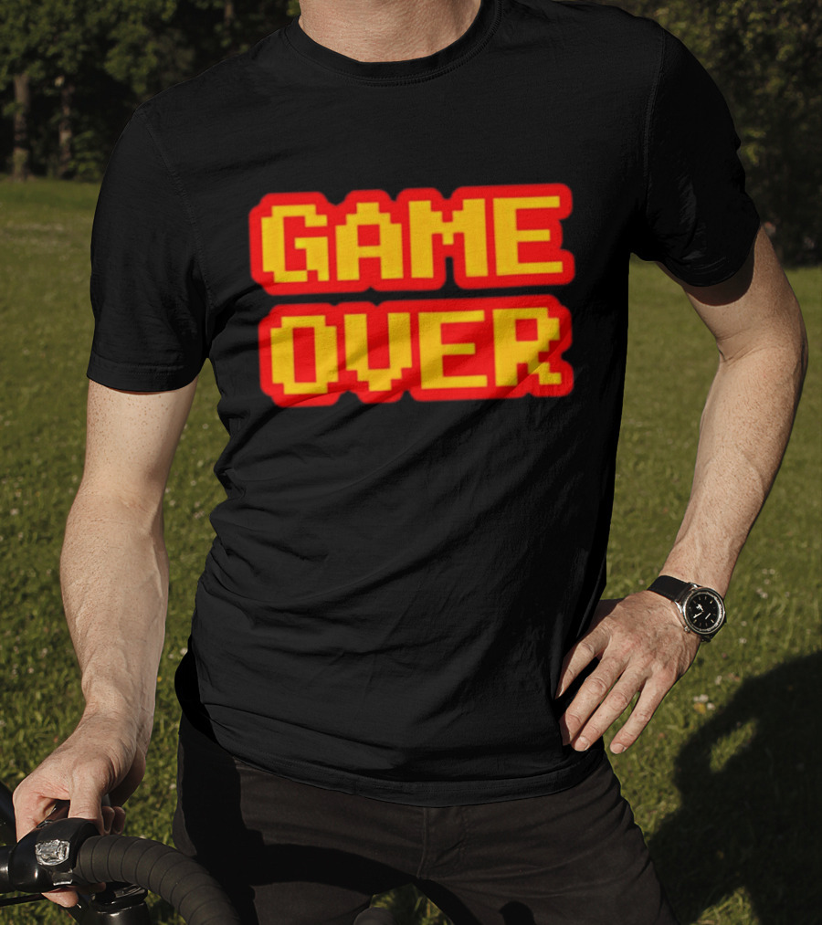 Keith Gill Game Over Retro Pixelated T-Shirt