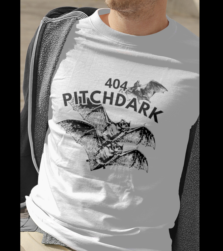 404 Pitch Dark Bats T-Shirt