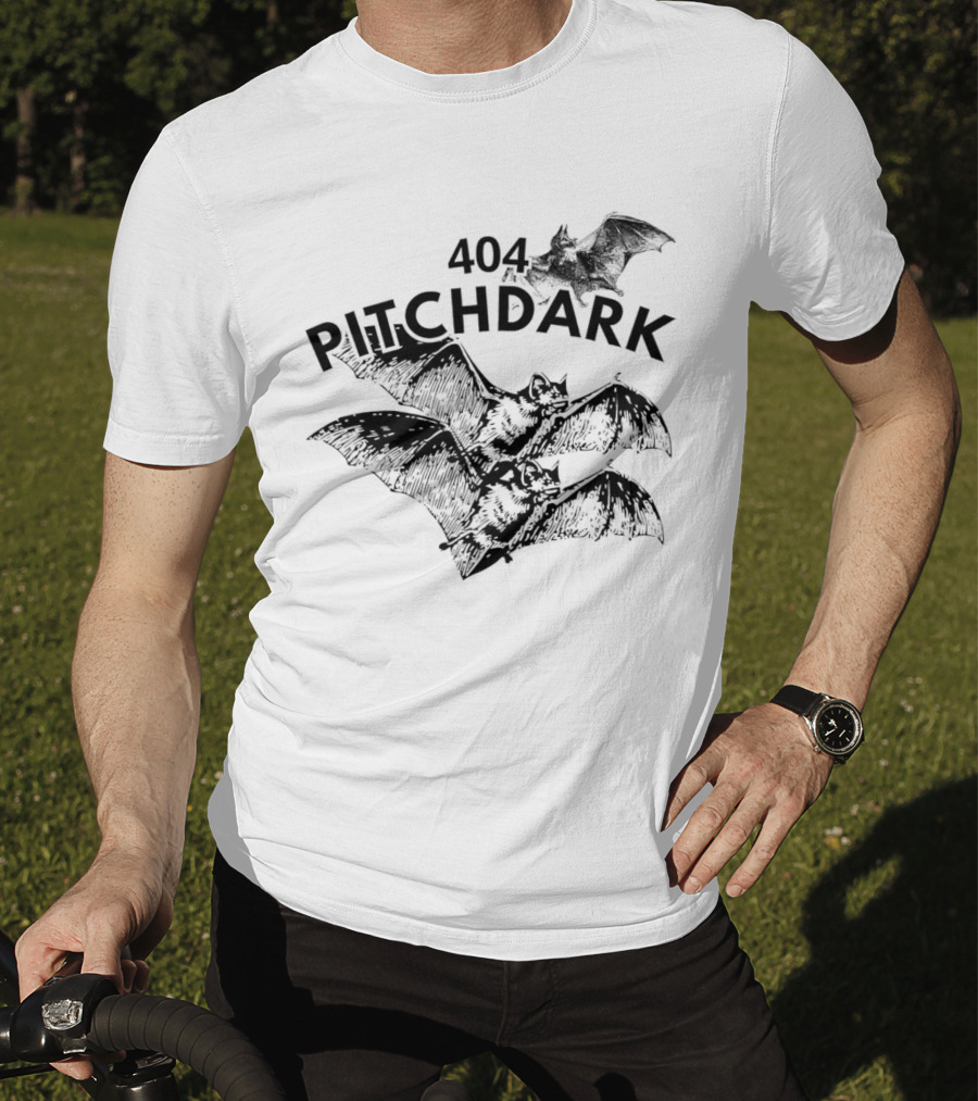 404 Pitch Dark Bats T-Shirt