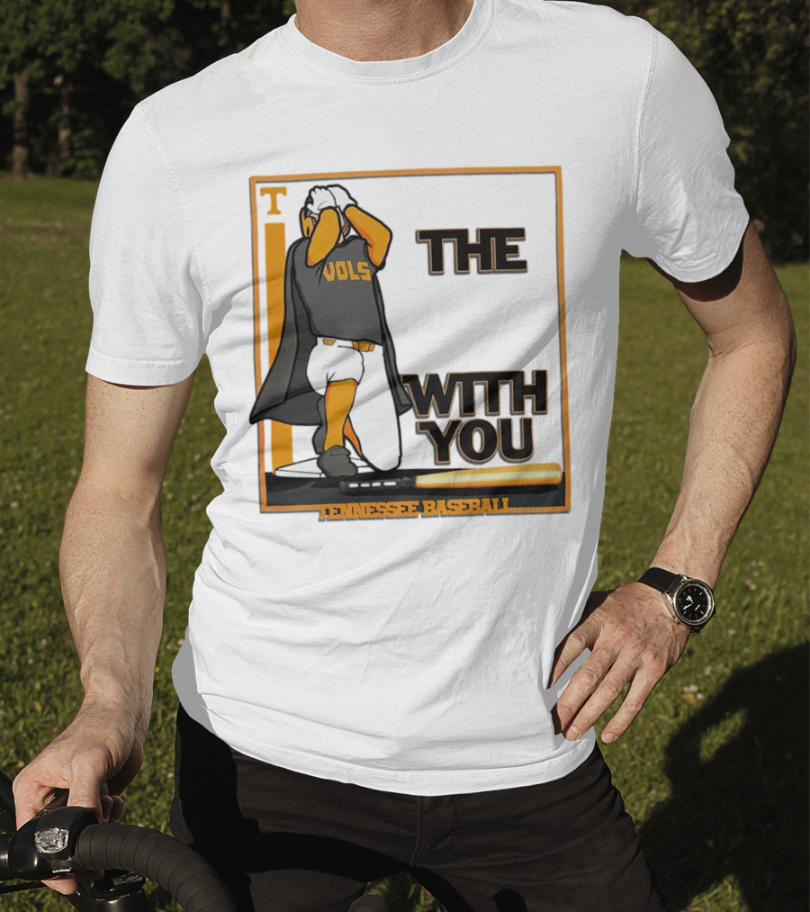 Tennessee Volunteers Baseball May The Vols Be With You T-Shirt