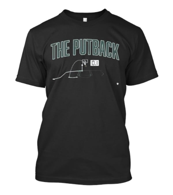 The Putback 0.1 Basketball Scoreboard Court T-Shirt